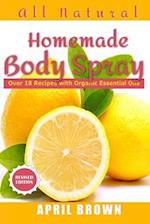 All Natural Homemade Body Spray