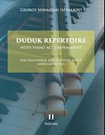 Duduk Repertoire with Piano Accompaniment