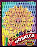Flower Circle Mosaics Coloring Book