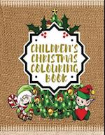 Childrens Christmas Colouring Book