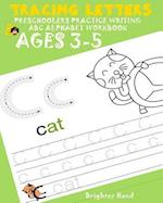 Tracing Letter Preschoolers*practice Writing ABC Alphabet*workbook Kids Ages 3-5