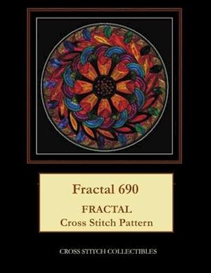 Fractal 690: Fractal Cross Stitch Pattern