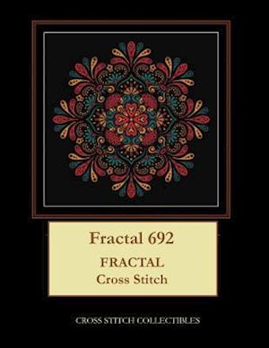 Fractal 692: Fractal Cross Stitch Pattern