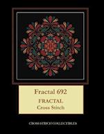 Fractal 692: Fractal Cross Stitch Pattern 