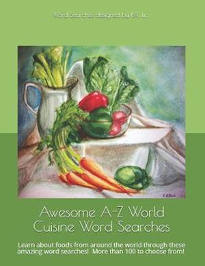 Awesome A-Z World Cuisine Word Searches