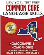 New York Test Prep Common Core Language Skills Homographs & Homophones