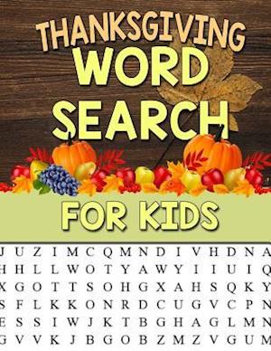 Thanksgiving Word Search for Kids