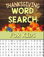 Thanksgiving Word Search for Kids