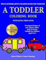 Delux Kindergarten Coloring Book for Toddlers