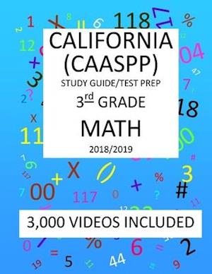 3rd Grade CALIFORNIA CAASPP, MATH, Test Prep