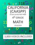 4th Grade CALIFORNIA CAASPP, MATH, Test Prep