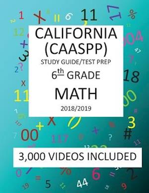 6th Grade CALIFORNIA CAASPP, MATH, Test Prep