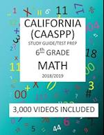 6th Grade CALIFORNIA CAASPP, MATH, Test Prep