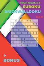 High-Quality Sudoku - Brickwalldoku 9 X 9 + Bonus