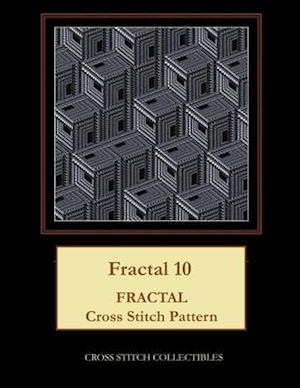 Fractal 10: Fractal Cross Stitch Pattern