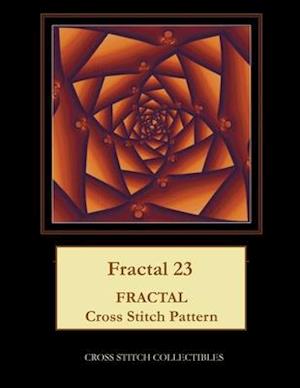 Fractal 23: Fractal Cross Stitch Pattern