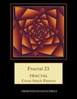 Fractal 23: Fractal Cross Stitch Pattern 