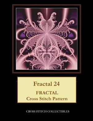 Fractal 24: Fractal Cross Stitch Pattern