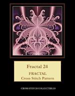 Fractal 24: Fractal Cross Stitch Pattern 