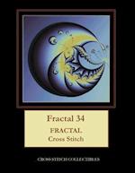 Fractal 34: Fractal Cross Stitch Pattern 
