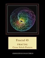 Fractal 45: Fractal Cross Stitch Pattern 