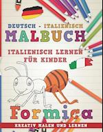 Malbuch Deutsch - Italienisch I Italienisch Lernen F