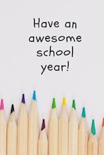 Have an awesome school year!