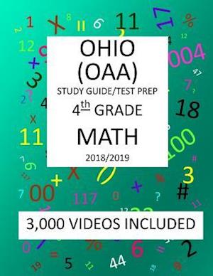 4th Grade OHIO OAA, 2019 MATH, Test Prep