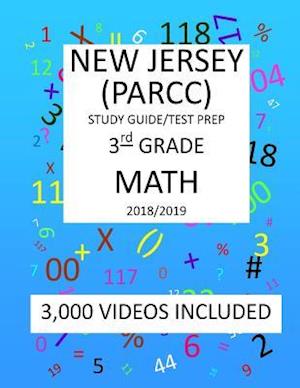 3RD Grade NEW JERSEY PARCC, 2019 MATH, Test Prep