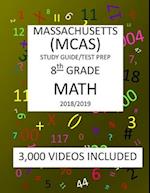 8th Grade MASSACHUSETTS MCAS, 2019 MATH, Test Prep
