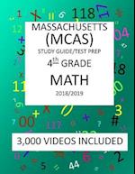 4th Grade MASSACHUSETTS MCAS, 2019 MATH, Test Prep