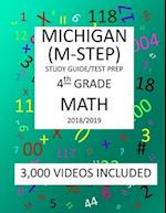 4th Grade MICHIGAN M-STEP, 2019 MATH, Test Prep