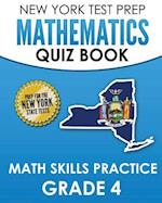 New York Test Prep Mathematics Quiz Book Math Skills Practice Grade 4