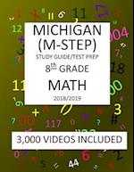 8th Grade MICHIGAN M-STEP, 2019 MATH, Test Prep