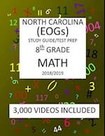 8th Grade NORTH CAROLINA EOGs, 2019 MATH, Test Prep