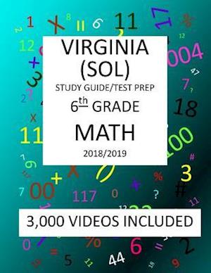 6th Grade VIRGINIA SOL, 2019 MATH, Test Prep