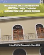 Massachusetts Real Estate SALESPERSON & BROKER State License Examination ExamFOCUS Study Notes & Review Questions