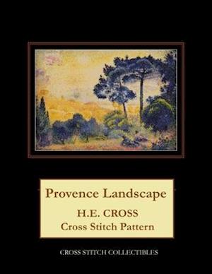 Provence Landscape: H.E. Cross cross stitch pattern