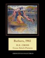 Bathers, 1902: H.E. Cross cross stitch pattern 