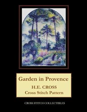 Garden in Provence: H.E. Cross cross stitch pattern