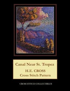 Canal Near St. Tropez: H.E. Cross cross stitch pattern