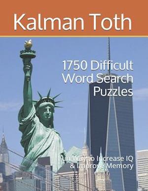 1750 Difficult Word Search Puzzles