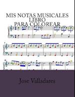 MIS Notas Musicales Libro Para Colorear