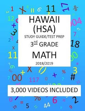 3rd Grade HAWAII HSA, 2019 MATH, Test Prep