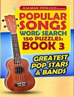 Popular Songs Word Search 150 Puzzles