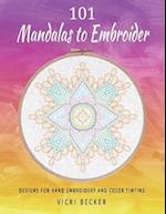 101 Mandalas to Embroider