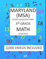 3rd Grade MARYLAND MSA, 2019 MATH, Test Prep