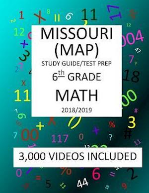 6th Grade MISSOURI MAP, 2019 MATH, Test Prep