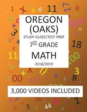 7th Grade OREGON OAKS, 2019 MATH, Test Prep