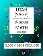 6th Grade UTAH SAGE, 2019 MATH, Test Prep